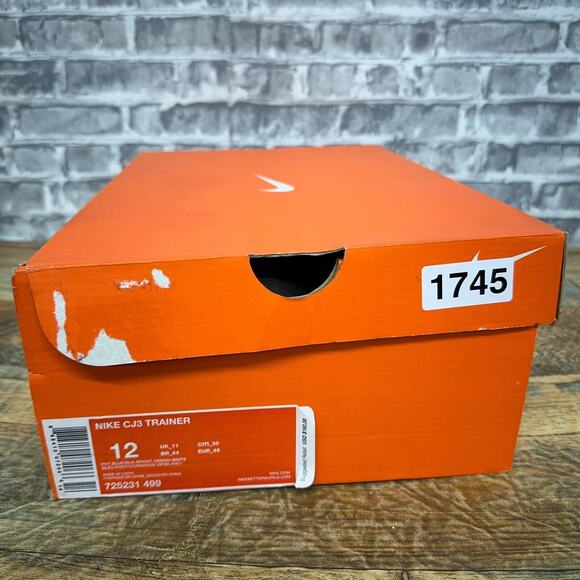 Nike CJ3 Trainer Thankful Graffiti Multicolor 725231-499 Mens Size 12 New Rare main image 4